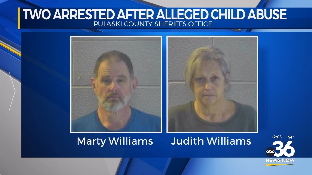 Two in Pulaski County arrested for child abuse - YouTube