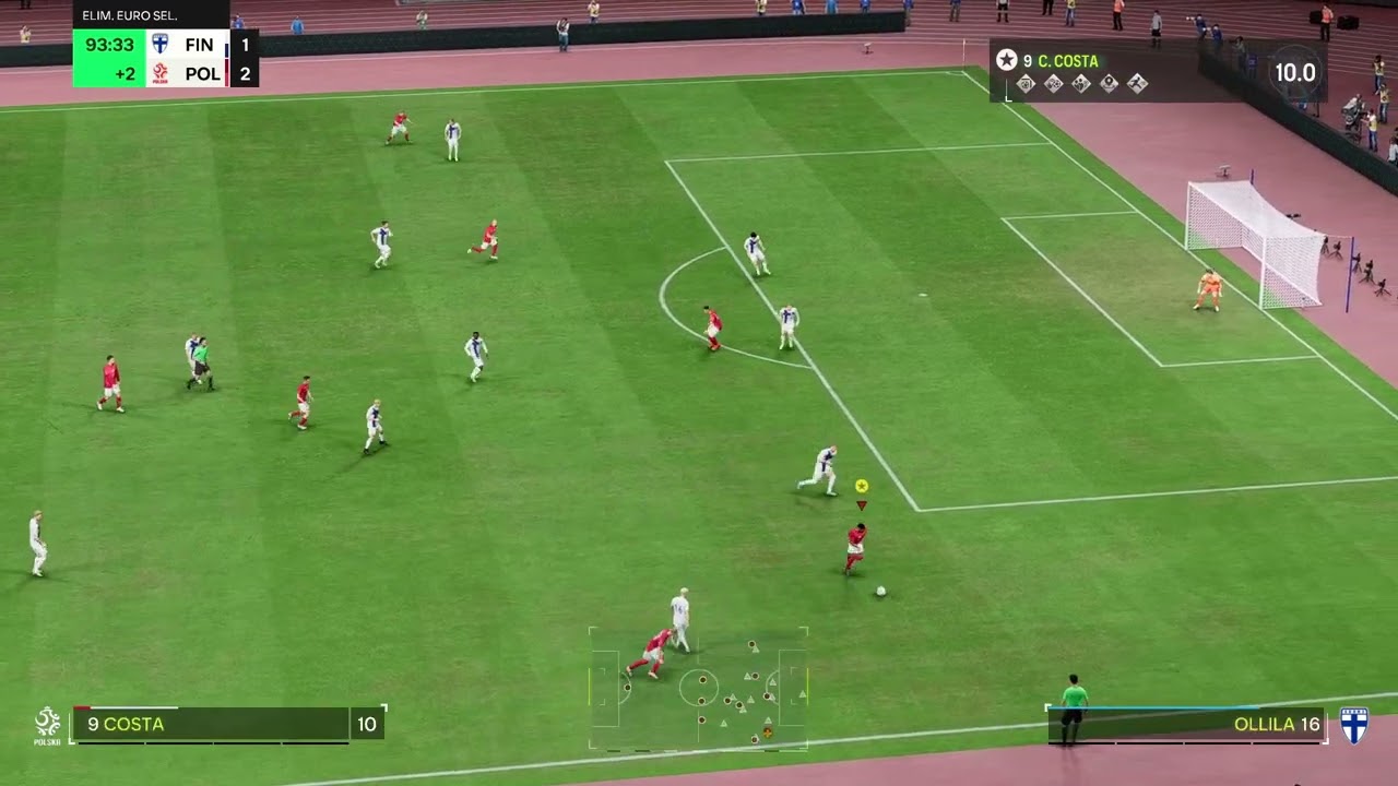 Melhor jogador de FIFA do Brasil faz gol no rebote EA SPORTS FC 25 