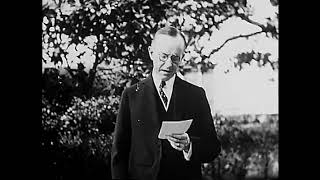 President Coolidge White House Speech (1924) | Not So Silent Cal