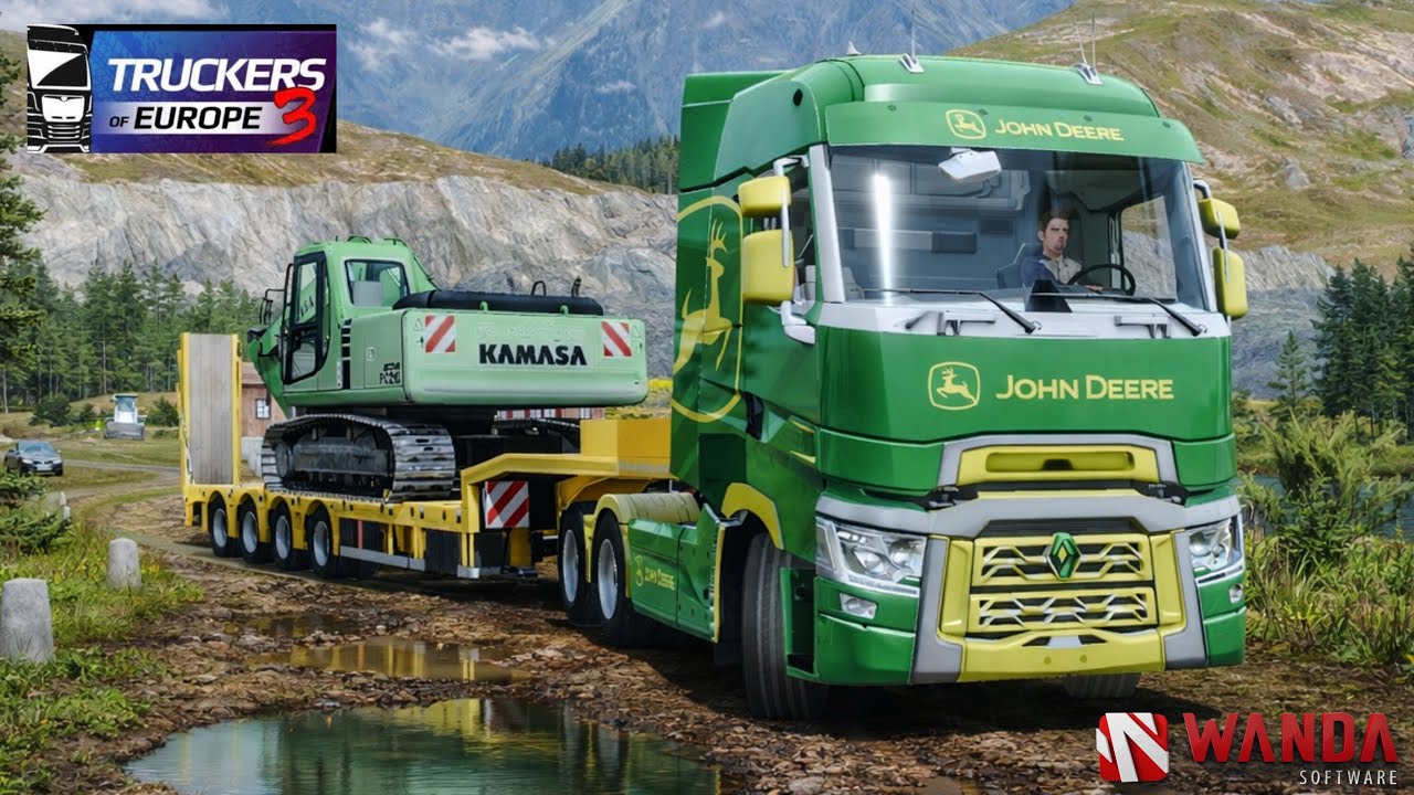 JOHNDEERE village delivery | Truckers of Europe 3 | Realistic HD gameplay 