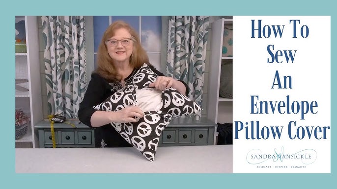 How to Sew a Pillow Cover for a 16 by 16 inch Pillow Form – The Willow  Market