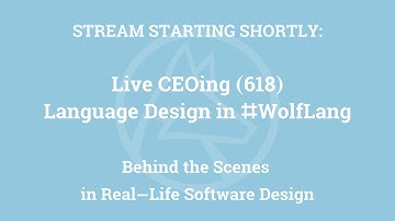 Live CEOing Ep 618: Language Design in Wolfram Language [SubmatrixReplace, Random Dates & More]