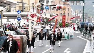 祇園祭　神輿渡御に代わり御神霊渡御祭　京都・八坂神社