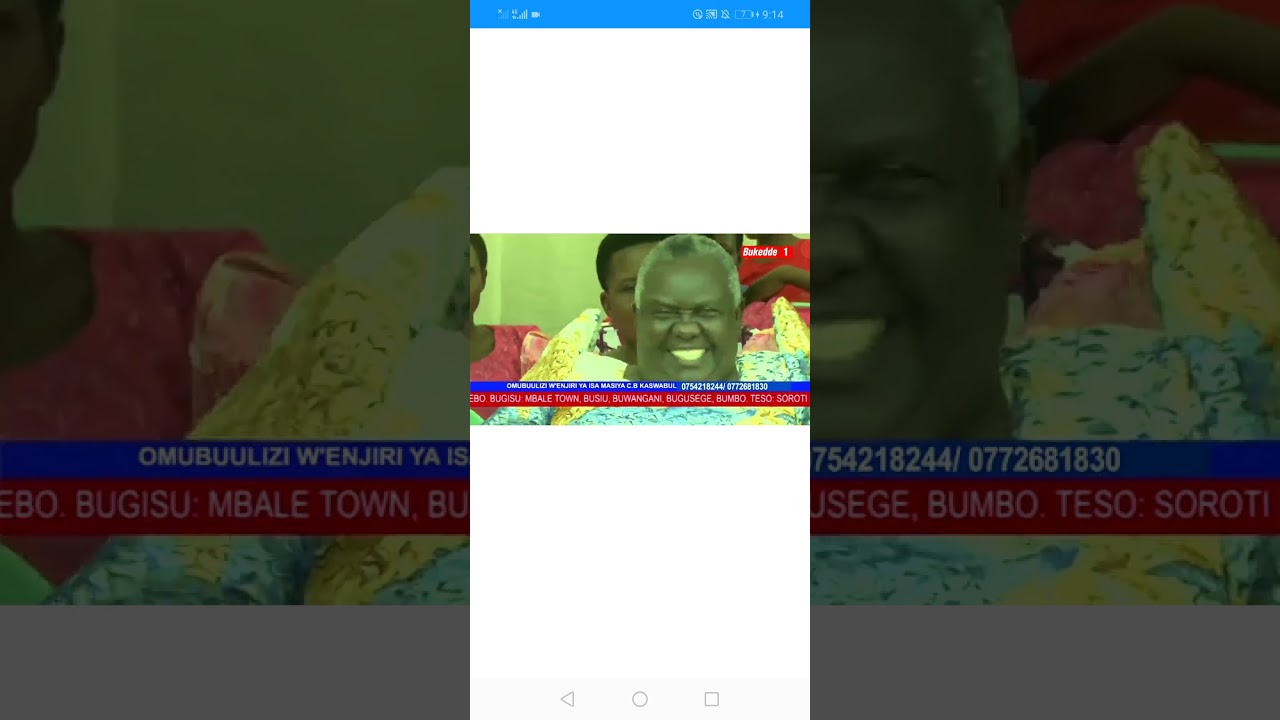 EKANISA YA ISA MASIYA EFUMBIZA ETYA part 2. bukedde tv 1   12/09/2021