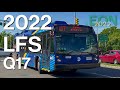 ⁴ᴷ MTA NYCT Queens Buses: Jamaica 2022 Nova Bus LFS SmartBus Action on the Q17