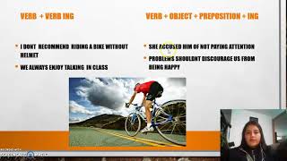 Verb patterns from unit 6 and linking words unit 7
