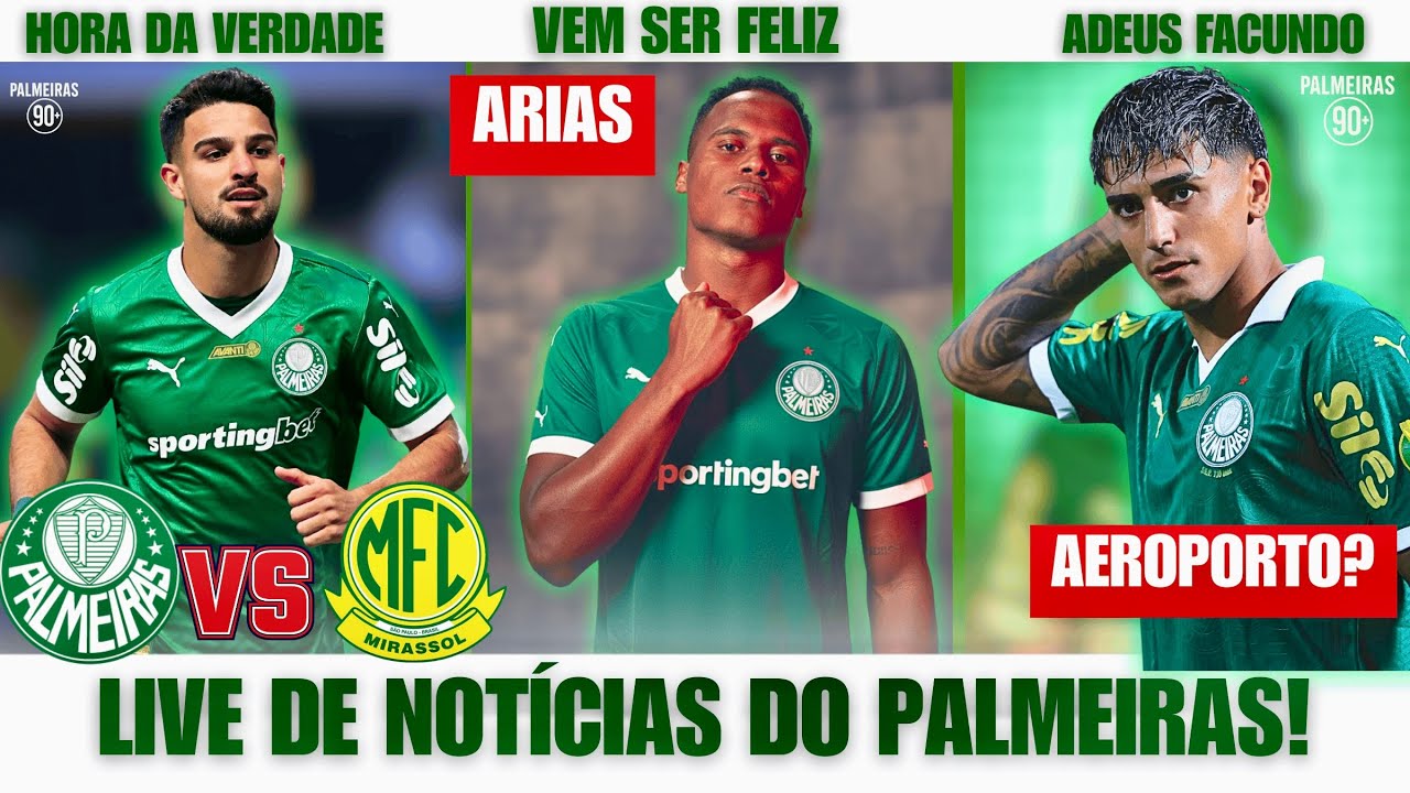 FACUNDO DE SAÍDA! MERCADO DA BOLA DO VERDÃO!