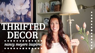 THRIFTED vs. STYLED // Nancy Meyers Aesthetic Thrift Haul