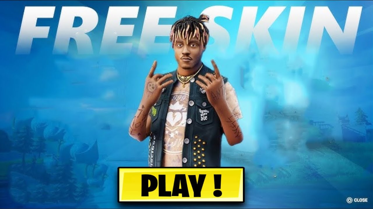 The *NEW* FREE JUICE WRLD SKIN in Fortnite! - YouTube