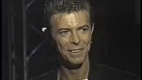 David Bowie - Studio 22 - USA TV - INTERVIEW WITH TONY SALES -  17 May 1992 (Tin Machine)