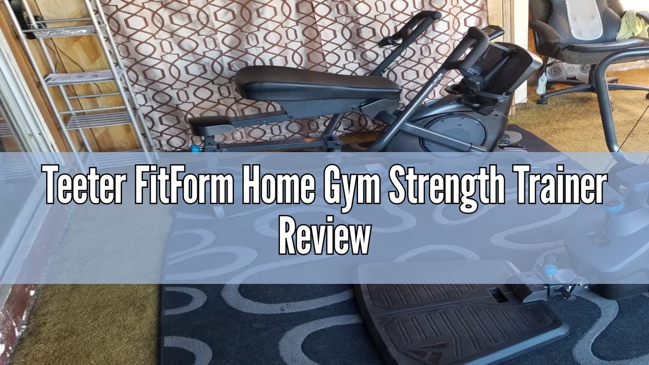 Cable Trainer Teeter FitForm Home Gym Strength Trainer Full