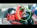 Delivery guy caught eating customers' food in Madurai city