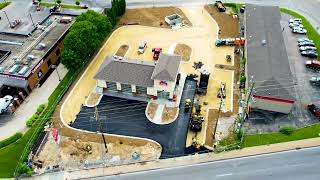 Valvoline Construction Progress – Colerain Ave | Ron Shuller’s Cincinnati Drone Services