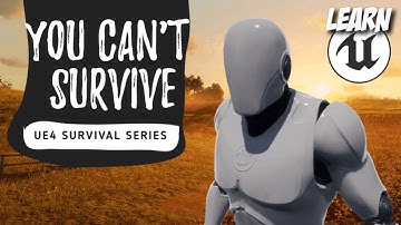 UE4 Stats Depletion (Beginner Tutorial) | Survival Series: Part 1 |