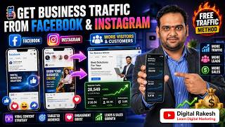 How to Get Traffic for Your Business from Facebook & Instagram | Social Media Marketing Strategy