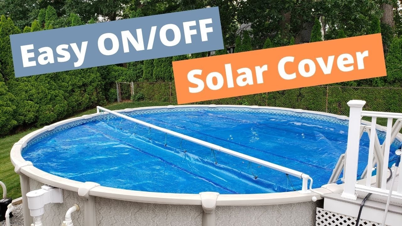 Solar cover reel review. Don't avoid using your solar cover because of the  on/off difficulties. 