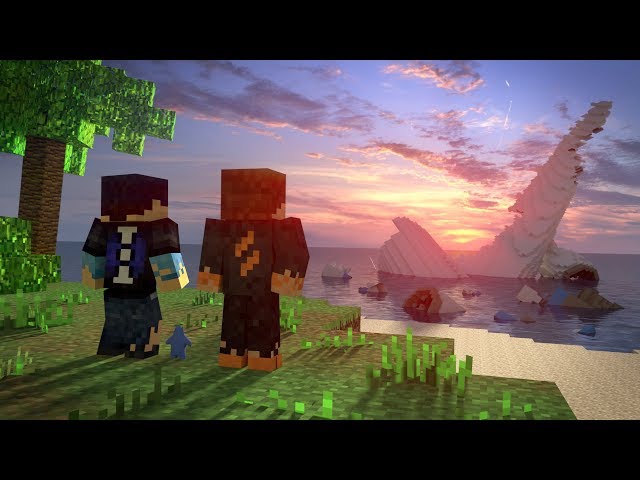 Survival Island (Minecraft Animation) class=