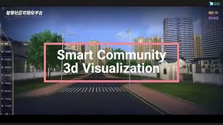 Smart City | Smart Apartment Complex | Community Digital Twins | مدينة ذكية | 스마트시티 | スマートシティ| 智慧城市