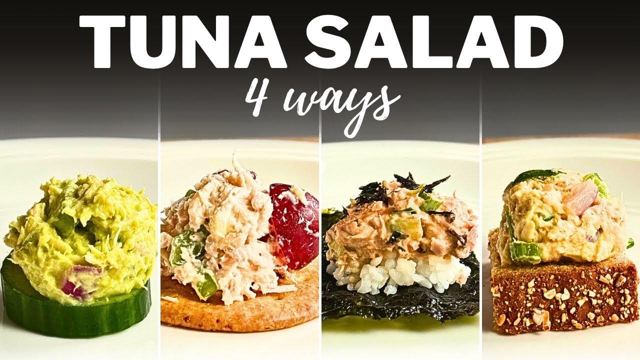 TUNA SALAD » 4 Easy, Healthy & Tasty Recipes You Can Make in 10 Minutes