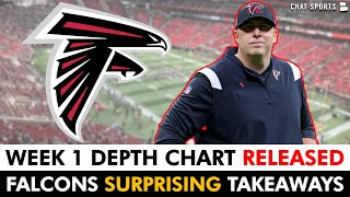 Atlanta Falcons Release SURPRISING Depth Chart Before Week 1 vs. Panthers | Atlanta Falcons News