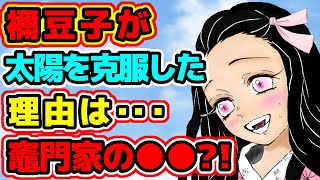 【鬼滅の刃】禰豆子が太陽を克服したのは竈門家の〇〇が理由だった?!【きめつのやいば】