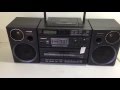 PANASONIC RX-DT680 CD Radio Double Cassette Boombox