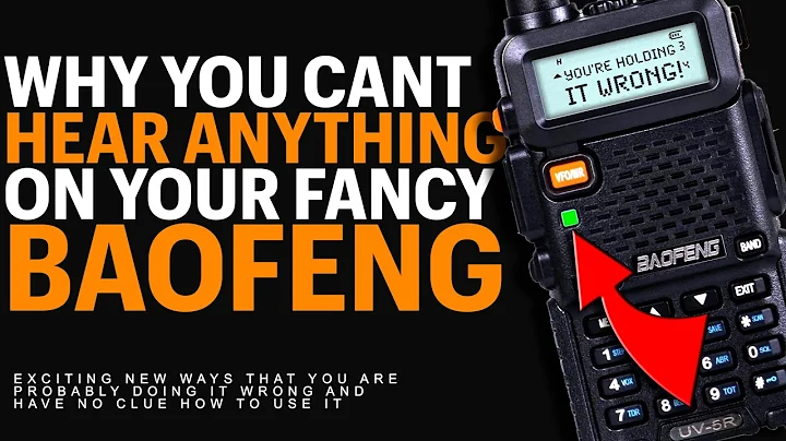 Baofeng UV-5R: Why Can't I Pick Up Any Signals? Why Your Baofeng Doesn't Receive Anything