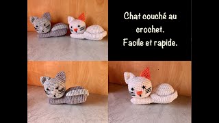 Tuto Chat Couché Au Crochet