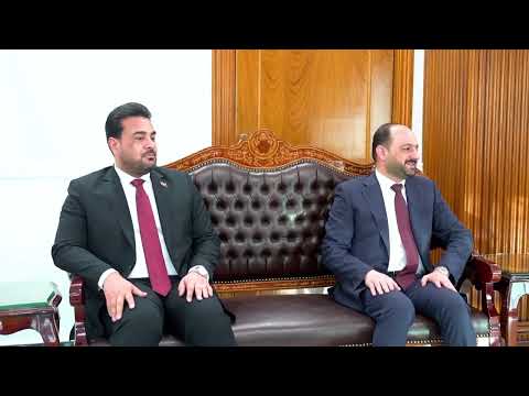 محافظ الأنبار محمد نوري يلتقي رئيس مجلس القضاء الأعلى القاضي الدكتور فائق زيدان