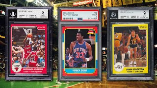 Most Valuable NBA Rookie Cards from the 1980s Mint Condition  #basketballcards