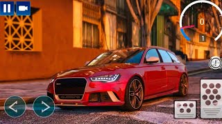 Audi Car Simulator Game 2022 // Audi Araba Oyunları // New Android Gameplay screenshot 1