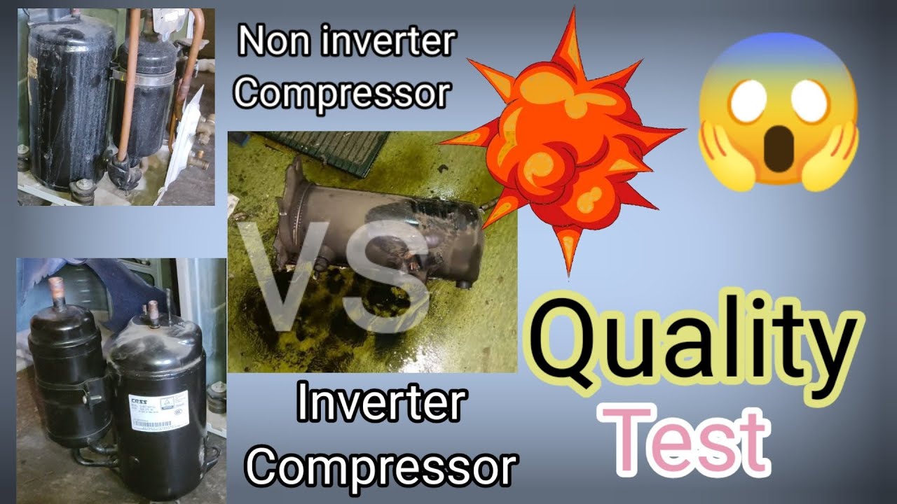 Reasons of compressor blast in inverter Air conditioner R410 and R32