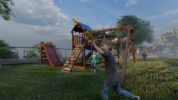 lumion cinematic animation| landscape walkthrough | 4k #lumion #3dsmax #jcs