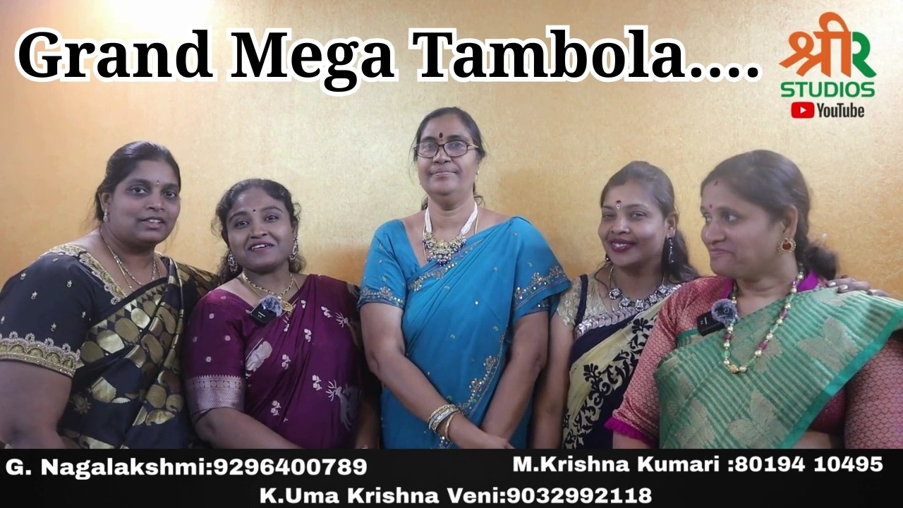 Grand Mega Tambola....