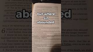 Today's Bible Reading - Romans 5:20 #Bible #truth #kjv #romans #grace