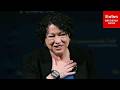 'Could A President Come And Say...': Sonia Sotomayor Presses Lawyer On President's Influence On TPS
