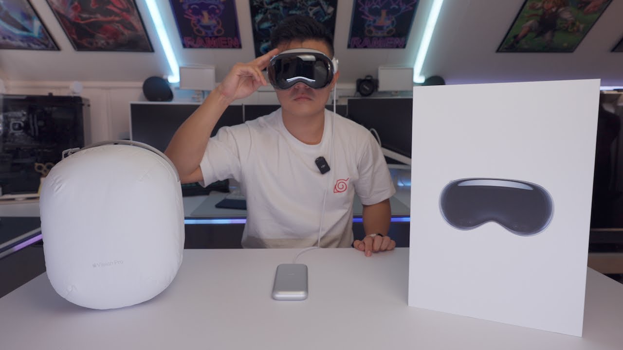 Apple Vision Pro Unboxing & First Impressions | My HANDS ON Experience ...