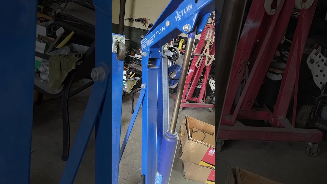 Save some time!! Engine hoist trick for those that don't know yet