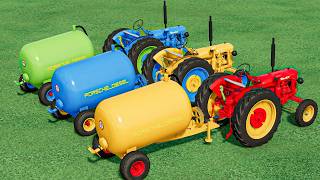 Work With Colors - mini Zetor On SLURRY TANKER WORK ! | Farming Simulator