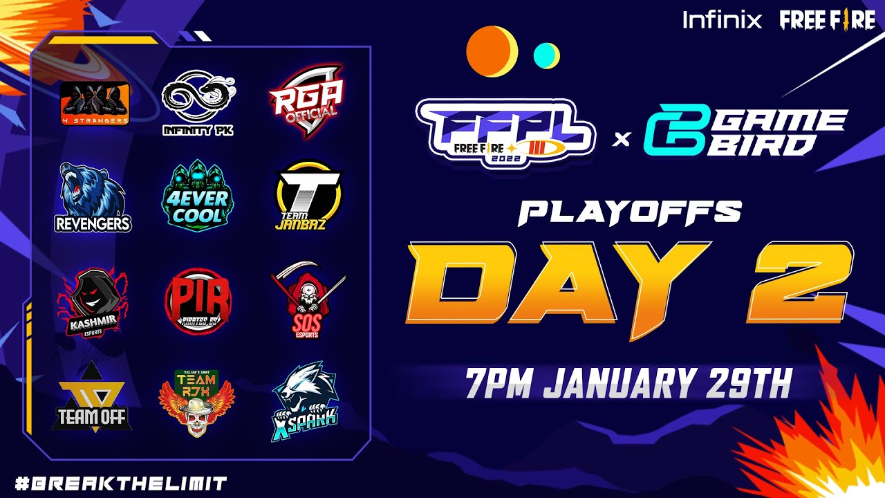 Play-Offs Day 2 - GameBird FFPL III | Free Fire Pakistan League Season 3