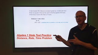 Distance, Rate, Time Problem