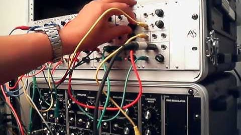 Small Analogue Systems modular synthesizer demo