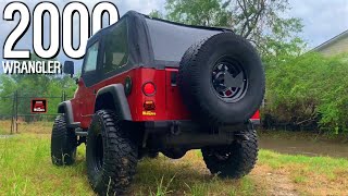 20 Years Later | The 2000 TJ Jeep Wrangler Sport  - Review & For Sale  Tour | Only $12,000 - YouTube