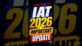 IAT documents upload#iat2026 #iatcutoff #shorts #trending