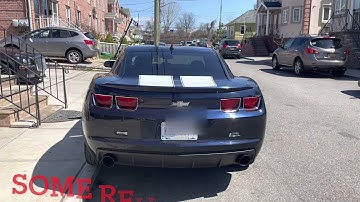 2012 camaro v6 muffler delete