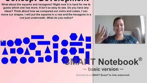 Kindergarten EngageNY Math - Module 3 Lesson 25 Match and count to compare a number of objects.