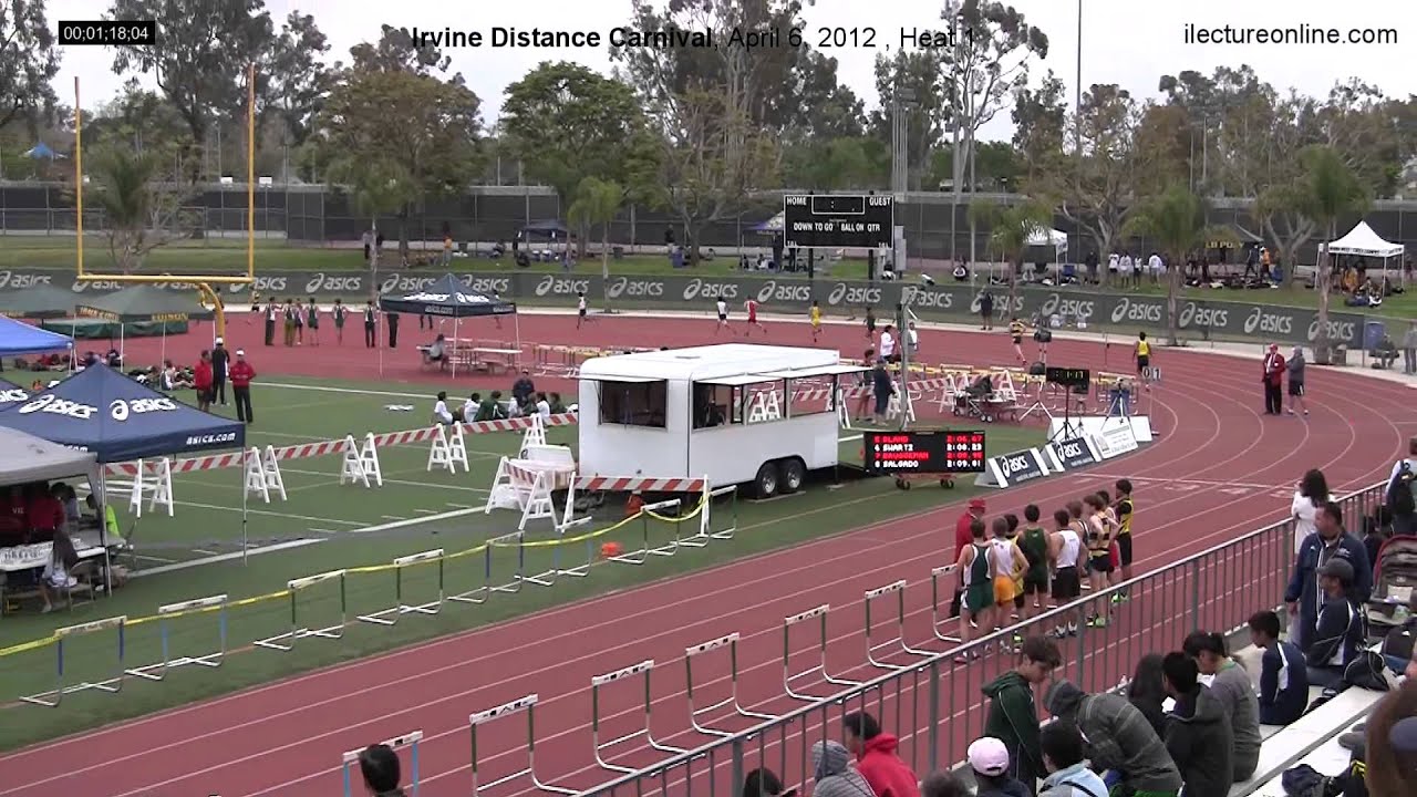 Irvine Distance Carnival, Boys' 800, Heat 1, Irvine High School, April