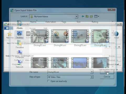 How to convert video files to MPEG using AVS Video Converter?