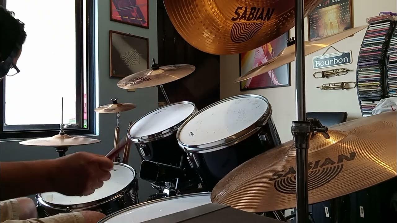 Lights/Stay AwhileJourney drumcover YouTube