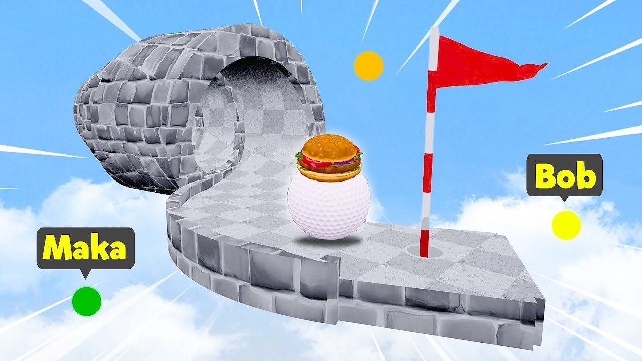 Cold Golf Animation Ice COLD Golf It moments - YouTube